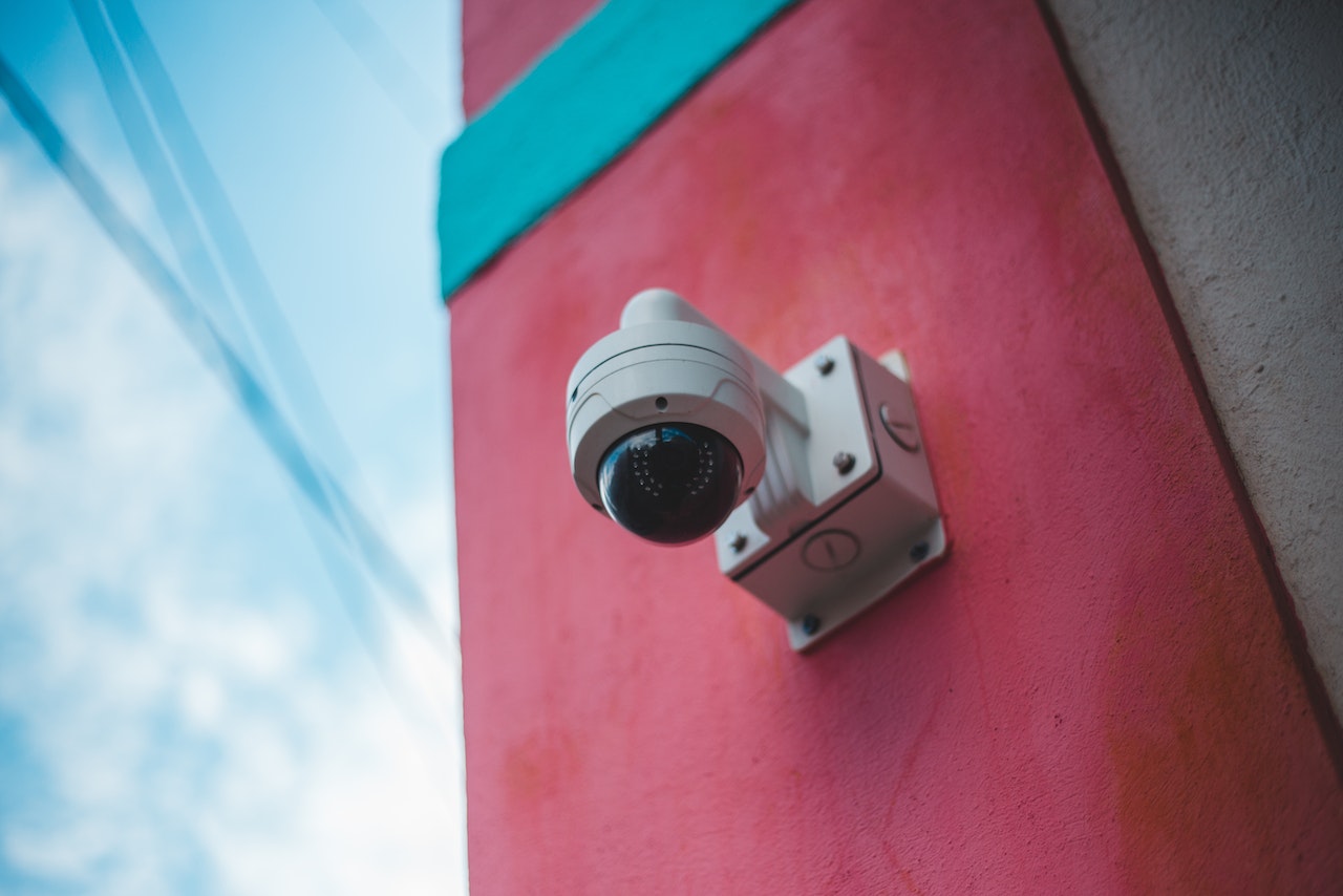 sistema de CCTV comercial
